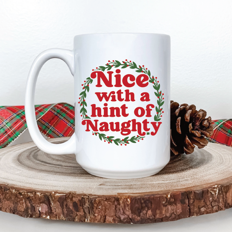 Christmas Ceramic Mugs 15oz.