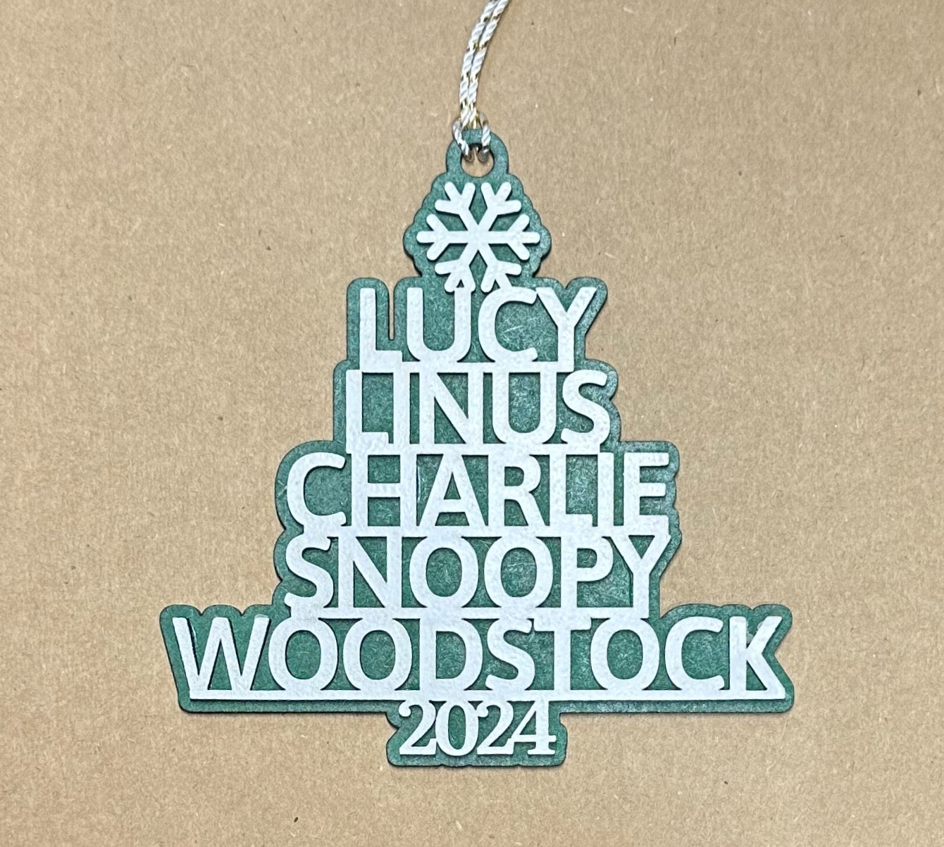 Christmas Ornament - Custom Name Tree