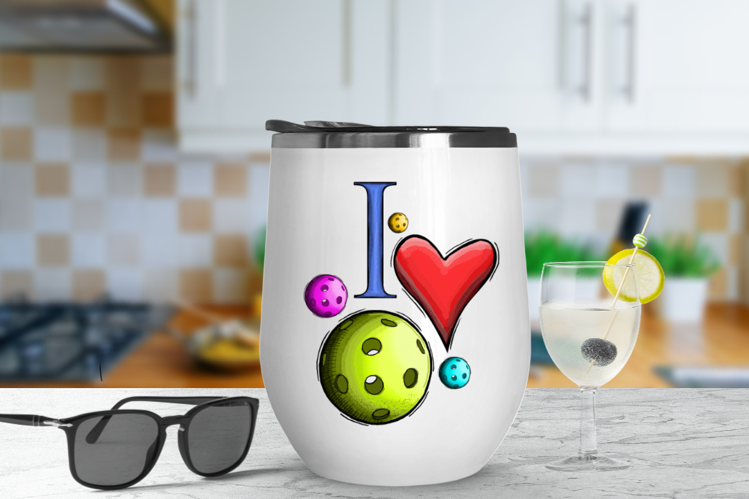 Wine Tumbler - Pickleball