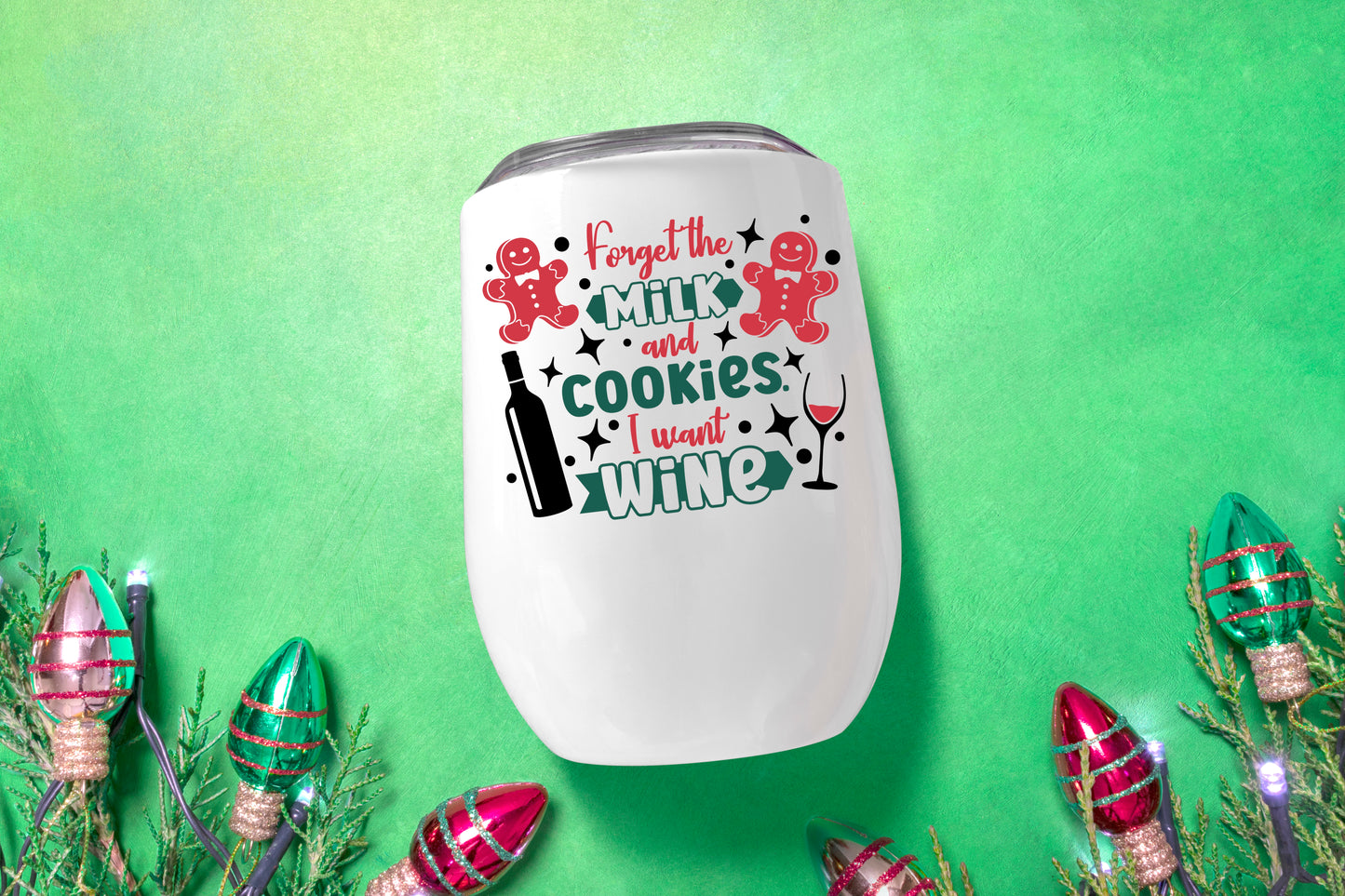 Wine Tumbler - Winter & Christmas