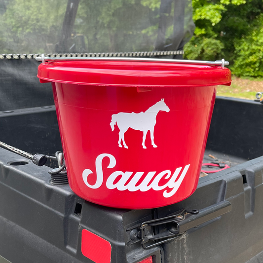 Decal - Custom Feed Bucket Label