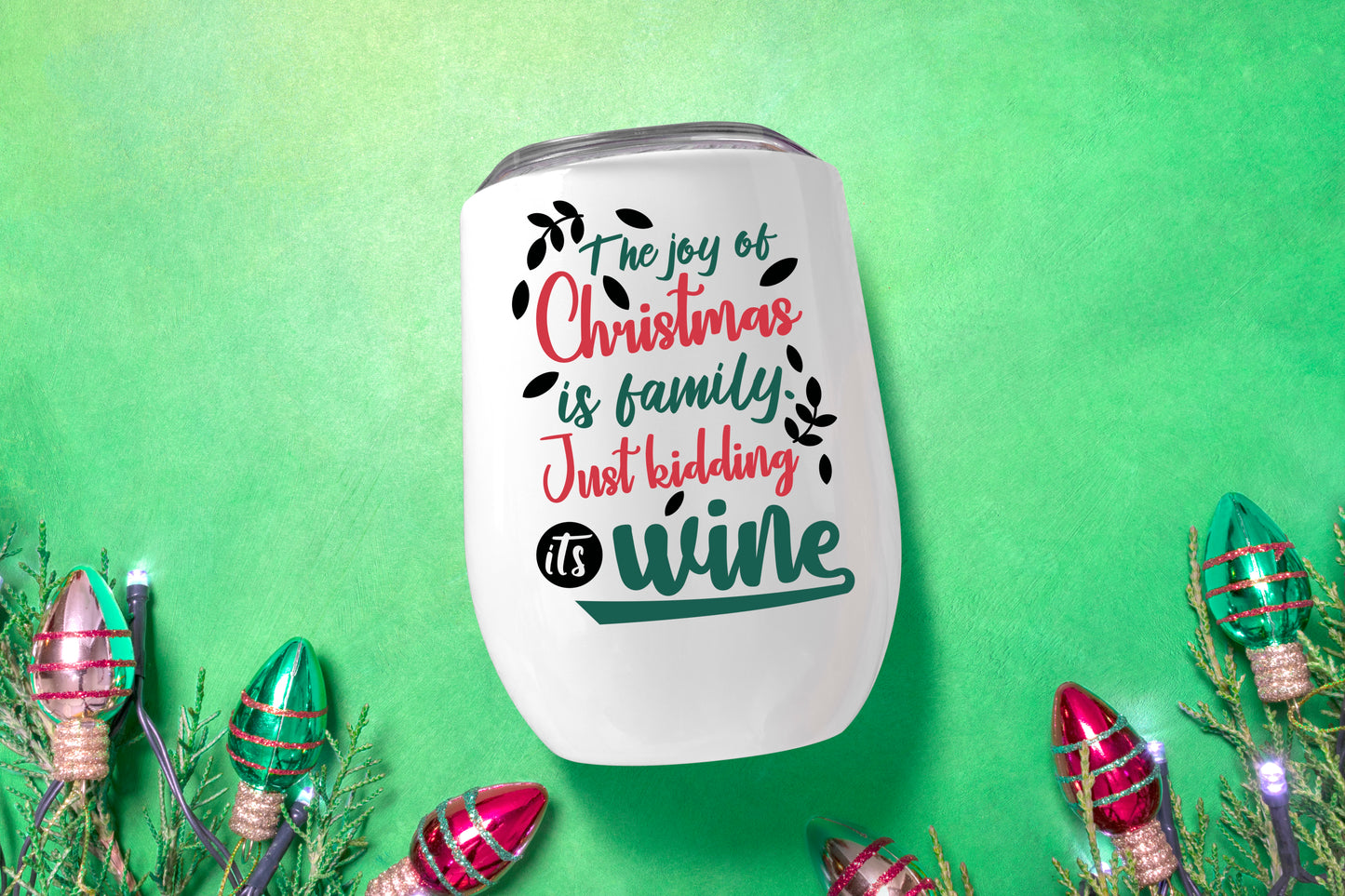 Wine Tumbler - Winter & Christmas