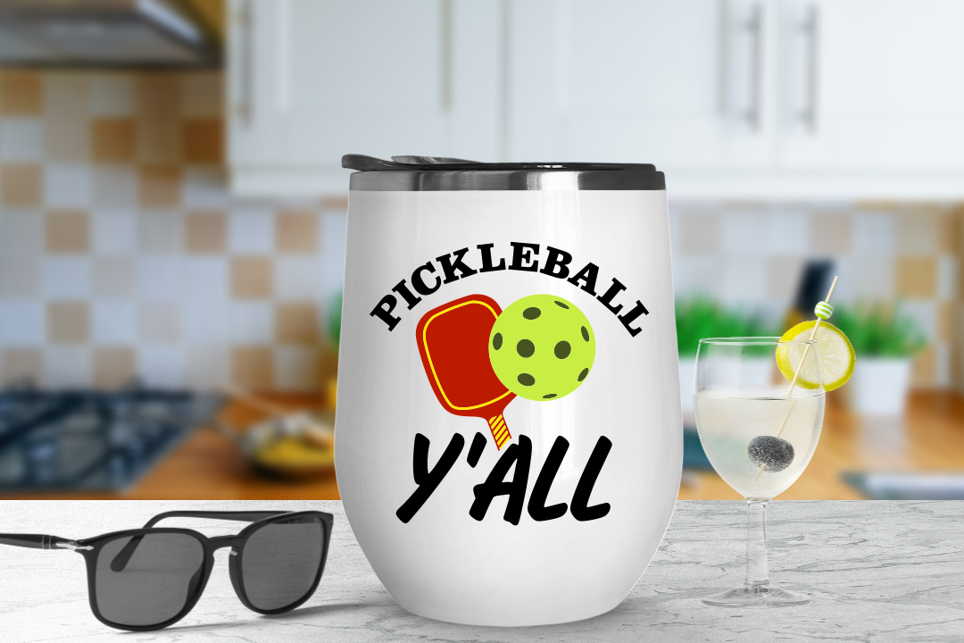 Wine Tumbler - Pickleball